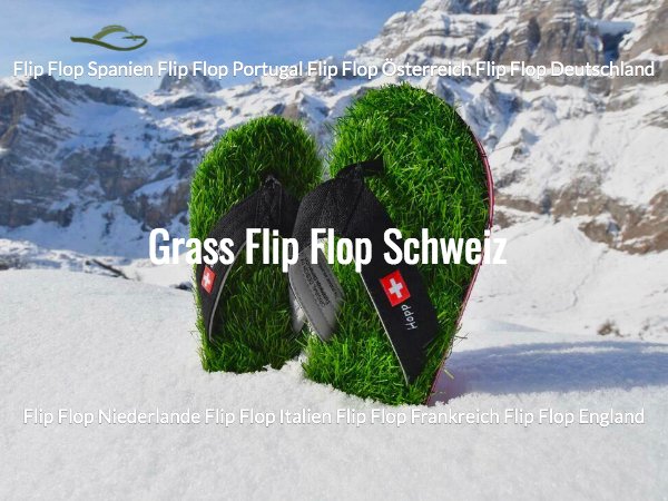 Grass Flip Flop