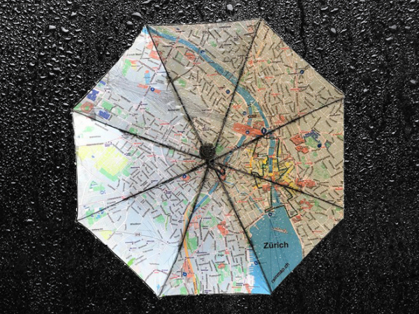 Paraguas Rainmap Zurich