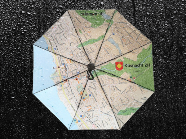 Rainmap folding umbrella Küsnacht-ZH