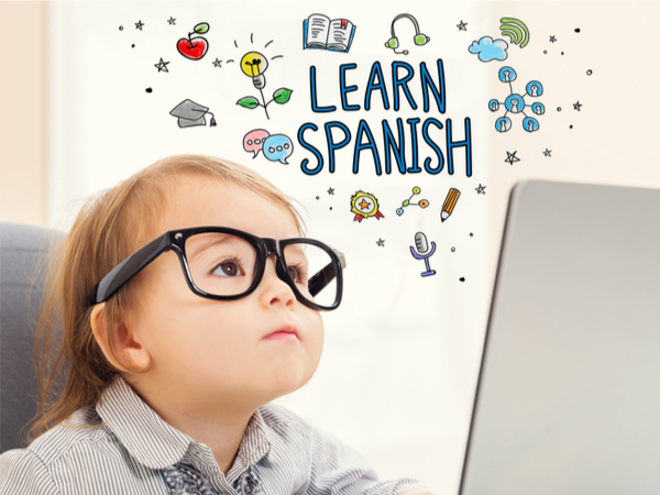 English or Spanish for children between (1-6 years)