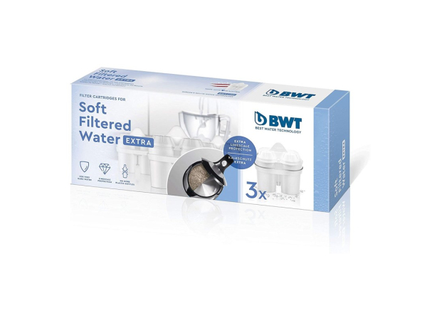 Cartucho de filtro de agua de mesa 3x Soft Filtered Water Extra