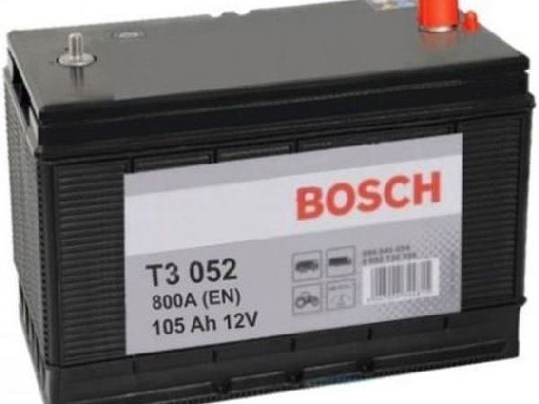 Starter battery Bosch 12V/105Ah/800A LxWxH 330x172x238mm/S: 9