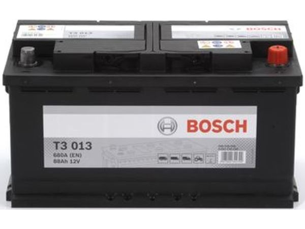 Starter battery Bosch 12V/88Ah/680A LxWxH 350x174x189mm/S: 0