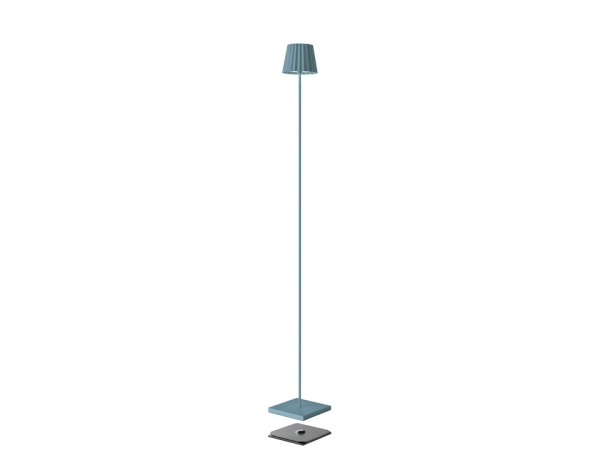 Lámpara de pie TROLL 2.0 azul, 120cm
