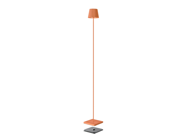 Lámpara de pie TROLL 2.0 naranja, 120cm