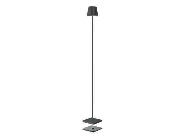 Lámpara de pie TROLL 2.0 antracita, 120cm
