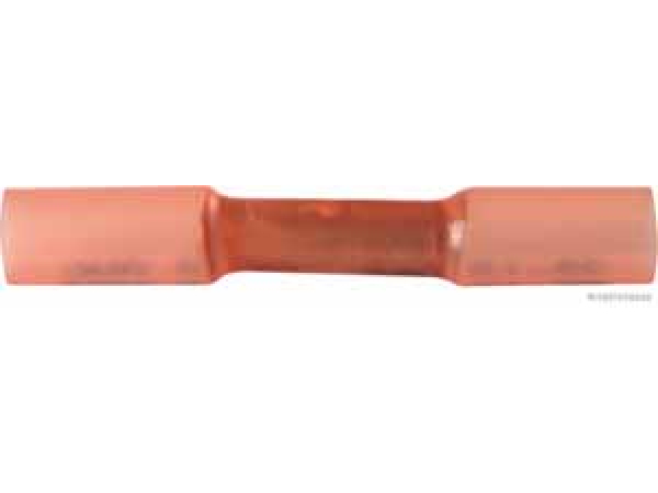 Conector termorretráctil rojo PU 50 0,5 - 1,5mm²