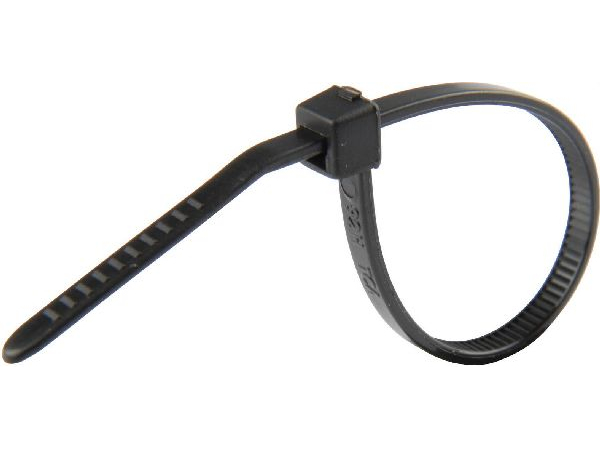 Kabelbinder VPE 100 schwarz 4,7 x 210 mm