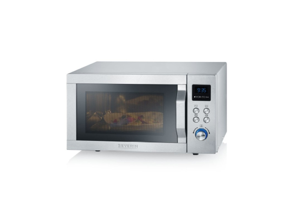 Microwave combination with hot air up to 23 liters MW7753 3in1 stainless steel