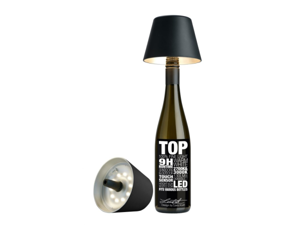Lámpara de mesa Top negro