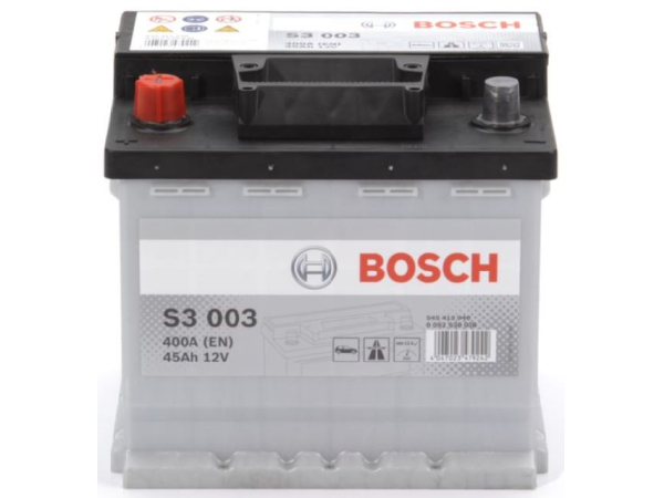 Starter battery Bosch 12V/45Ah/400A LxWxH 207x175x190mm/S:1