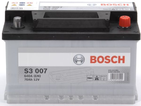 Starter battery Bosch 12V/70Ah/640A LxWxH 278x175x175mm/S:0
