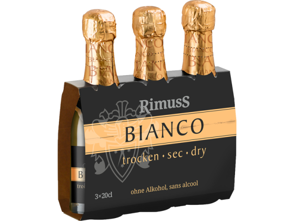 Rimuss Bianco Sparkling Dry Triopack (3x20cl) Pack