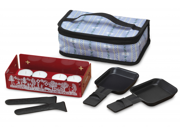 Candle raclette with bag 