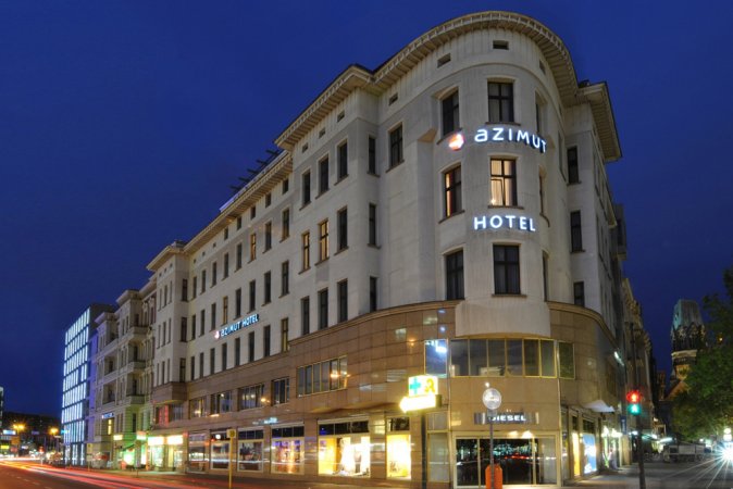 3 bis 4 Tage Hauptstadt Kurzurlaub zu zweit im AZIMUT Hotel Kurfürstendamm Berlin