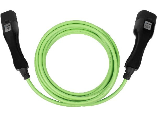 E-charging cable mode 3 type2/1-phase/250V/16A/8m