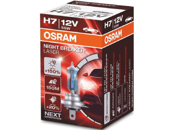  Night Breaker Laser H7 12V 55W PX26d