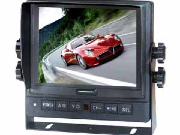  5,6 TFT LCD Farb-Monitor mit 10-32V für max. 4 Kameras