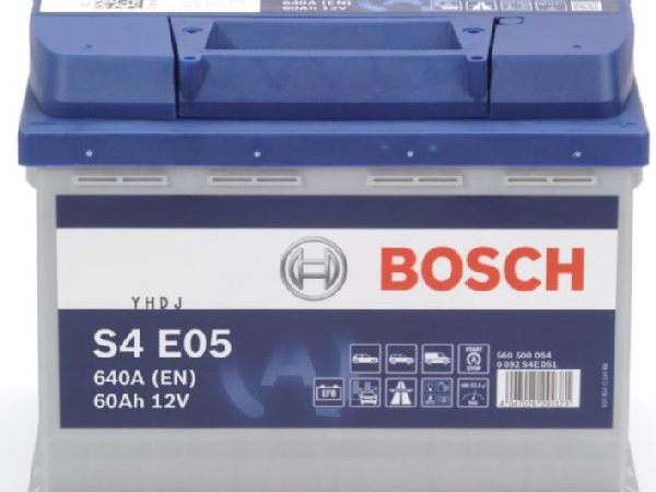 EFB battery Bosch 12V/60Ah/640A LxWxH 242x175x190mm/S: 0