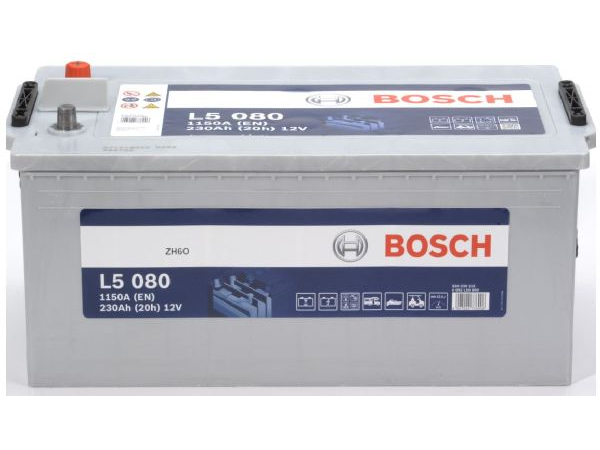 Supply battery Bosch12V/230Ah/1150A LxWxH518x276x242mm/S: 3