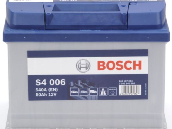 Starter battery Bosch 12V/60Ah/540A LxWxH 242x175x190mm/S: 1