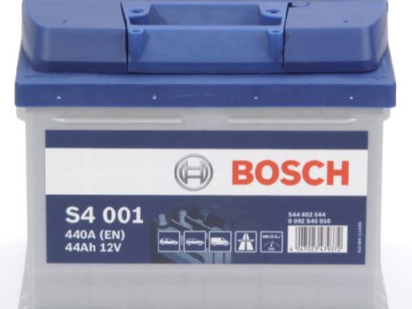 Starter battery Bosch 12V/44Ah/440A LxWxH 207x175x175mm/S: 0