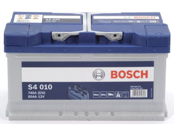 Starterbatterie Bosch 12V/80Ah/740A LxBxH 315x175x175mm/S:0