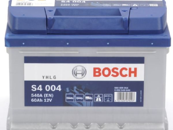 Starter battery Bosch 12V/60Ah/540A LxWxH 242x175x175mm/S: 0