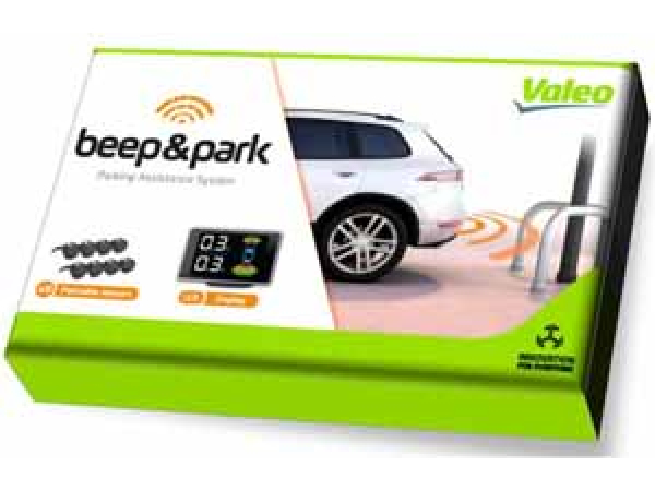 BEEP & PARK Einkparkhilfe Kit 3 mit 8 Sensoren und LCD Display