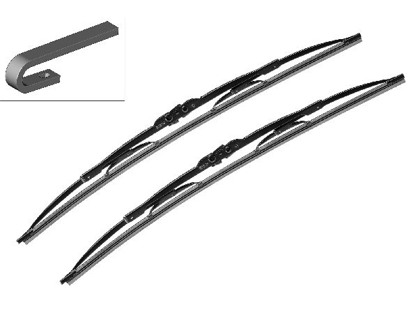 Wiper blade pair standard 650/650mm