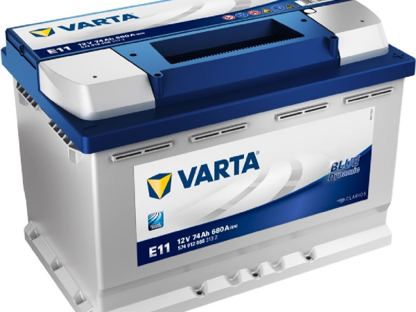Starterbatterie Varta 12V/74Ah/680A LxBxH 278x175x190mm/S:0