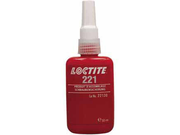 Loctite 221 bottle of 50 ml (PU 12)