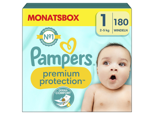 Pampers Premium Protection New Baby Gr.1 Newborn Windeln