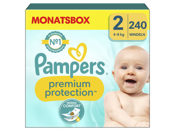 Pampers Premium Protection New Baby Gr.2 Mini Windeln