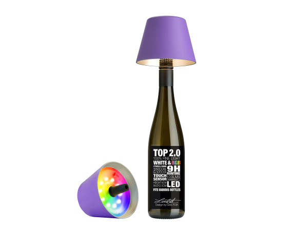 Sompex Top Lampe 2.0 violett Tischlampe