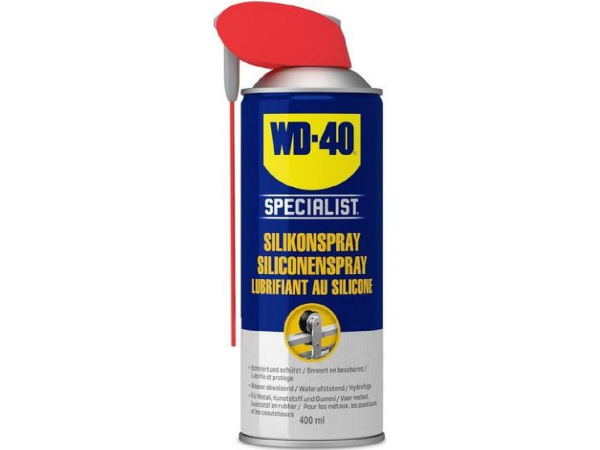 Specialist silicone spray 400ml with Smart Straw