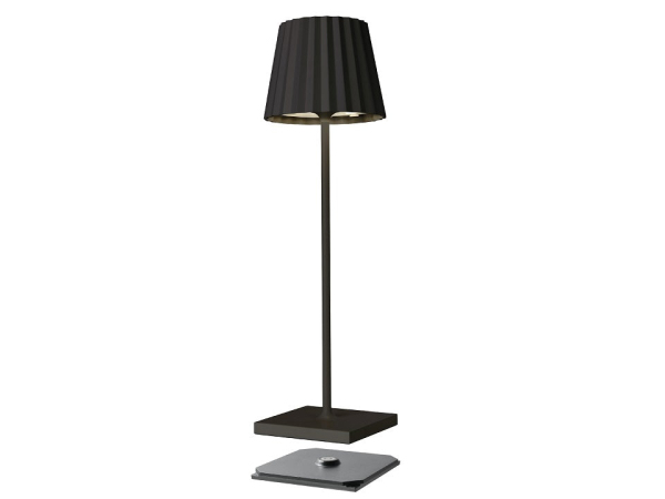 Lámpara de mesa TROLL 2.0, negra, 38cm