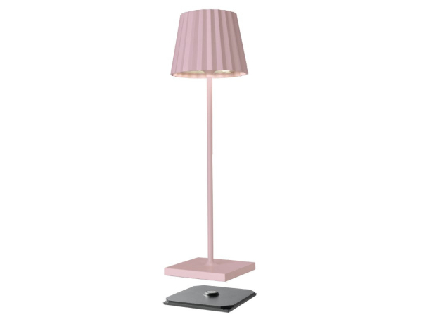 Lámpara de mesa TROLL 2.0 rosa, 38cm
