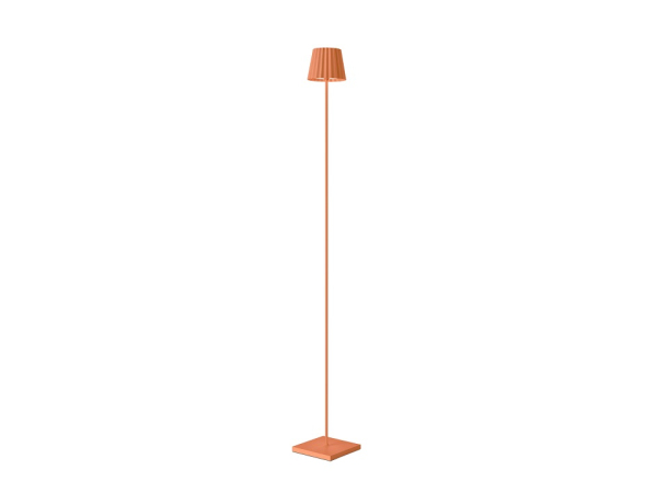 Lámpara de pie TROLL naranja, 120cm