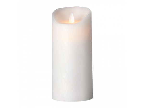 Lámpara de mesa FLAME blanco 18cm