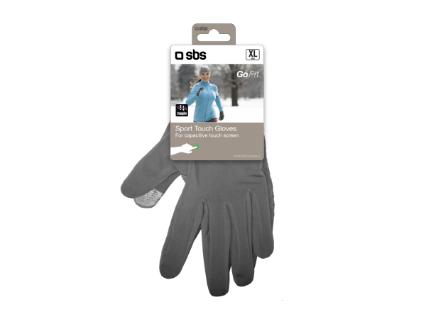 Handschuhe Touch Sport, Größe XL, für kapazitiven Touchscreen