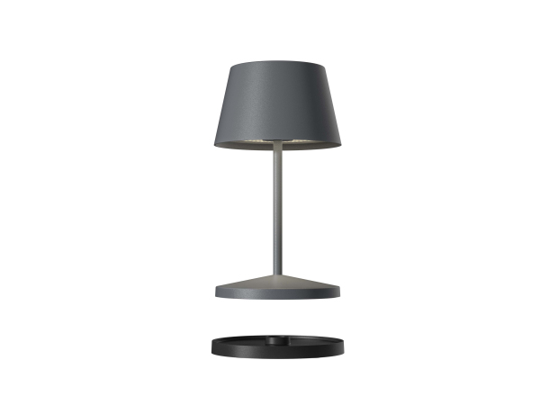 Table lamp SEOUL 2.0, anthracite